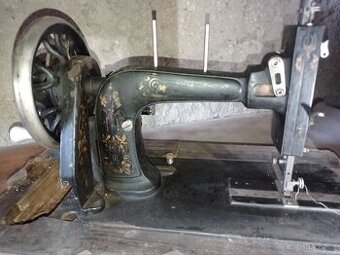 Prodam starožitný sici stroj,pohon kličkou ,fa STOEWER - 1