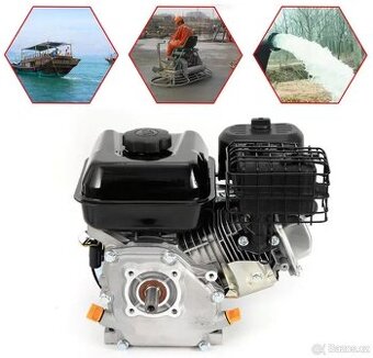 Benzínový průmyslový motor 4T, 7.5HP, 5.1kw