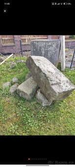 Pískovcové žlaby, koryta, pískovec