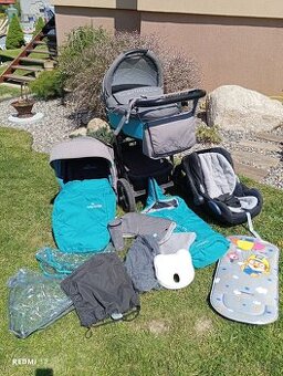 Kočárek baby design - trojkombinace