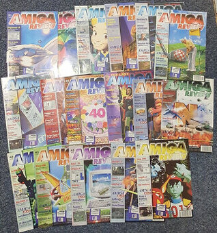 Časopisy Amiga Review, nové v perfektním stavu
