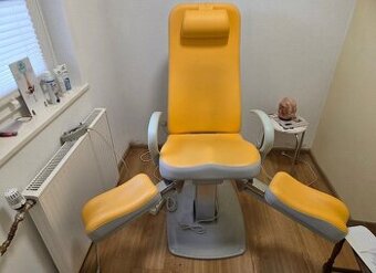 Elektrické Pedikérské křeslo gerlach 1motor žluté