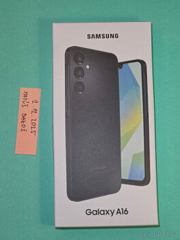 Nový Samsung Galaxy A16 LTE 128GB čierny