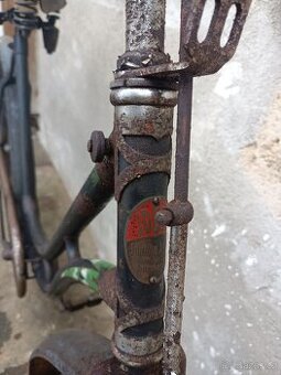 Staré Retro Jízdní Kolo Ideál