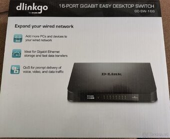 Switch D-Link GO-SW-16G