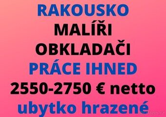 RAKOUSKO: MALÍŘ - OBKLADAČ