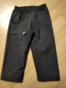 Zateplené softshelové kalhoty vel. 92/98