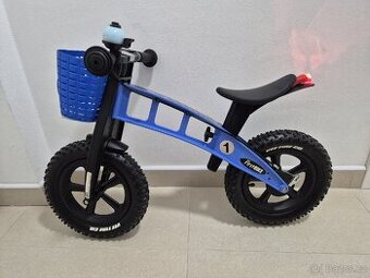 Odrážedlo FirstBike Fat modré, jako nové, záruka do 24.2.27