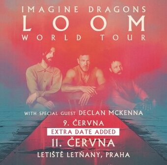 Imagine Dragons LOOM tour 11.6.2025 - Praha