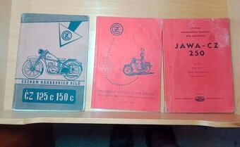 Jawa 250,ČZ 125 c 150 c atd. brožury - 1