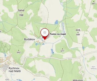 Stavební pozemek, 1835m2, Budákov, ID 7350e 0307