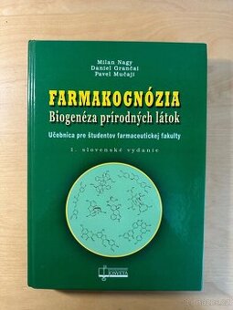 Farmakognózia, biogeńeza prírodných látek - 1