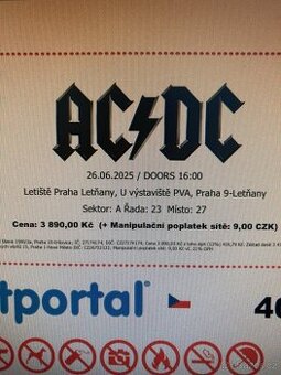 AC/DC Praha-Letňany 26.6.2025