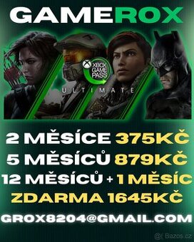 Xbox Game Pass Ultimate 2/5/13 měsíců - NEJLEPŠÍ CENA