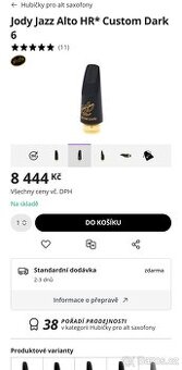 Alt sax hubička joddy jazz
