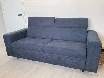 Rozkládací sedačka, skoro nepoužívaná, šířka 206 cm, Brno