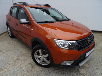 Dacia sandero stepway 0.9TCe,66kW,1majČR,s.kniha,klima,navi