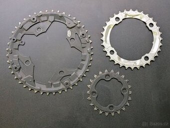 převodníky Shimano Deore 104/64mm 3x9
