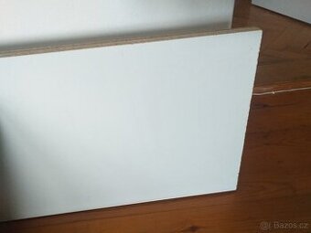 2 Lamino desky bílý korpus 19 x 420 x délka 2650 mm