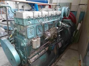 Generátor, elektrocentrála ČKD 6S160