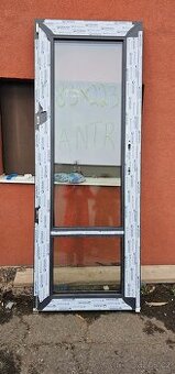 vchodové dveře, 83x223cm, antracit, profil Linear