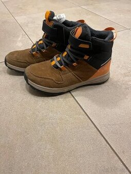 Kožené zimní boty vel.34