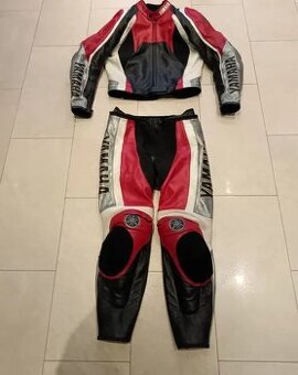 Yamaha-Pánská Dámská kožená moto kombinéza, dvoudílná