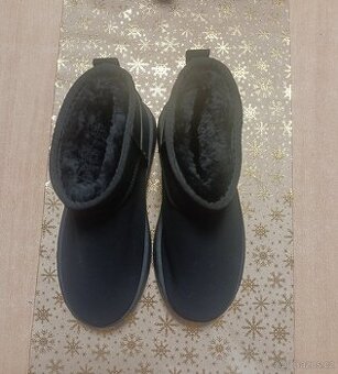 Zimní dívčí boty černé