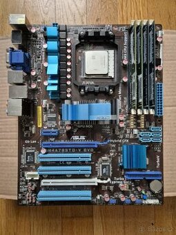 Athlon II X4 + Deska + 12gb + grafika