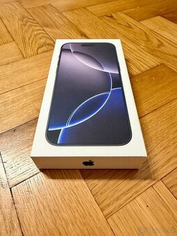 iPhone 16 PRO MAX Black Titanium + MagSafe pouzdra nový TOP