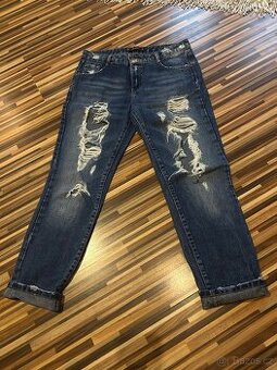 Trhané džíny ZARA - 1