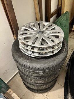 Sada letních kol 5x112 VW Caddy 205 55 R16