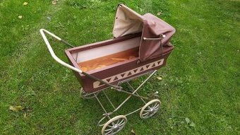 Starý retro kočárek pro panenky , zaslání zásilkovnou