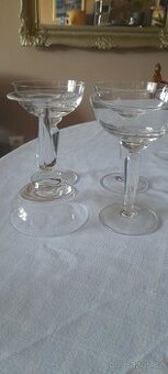 Křišťálové skleničky na šampus