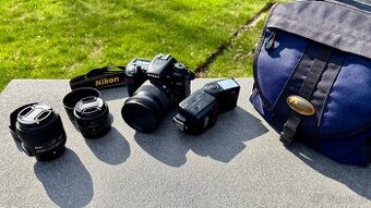 Nikon D7500 + Sigma17-70+Nik50/1,8+Nik40micro