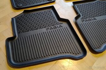 Gumové koberce - Škoda Fabia III
