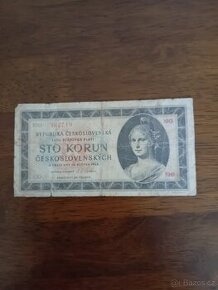 100 korún Československých - 1