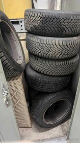 Letní a zimní pneu s disky Ford Mondeo. 205/55 R16, 5x108
