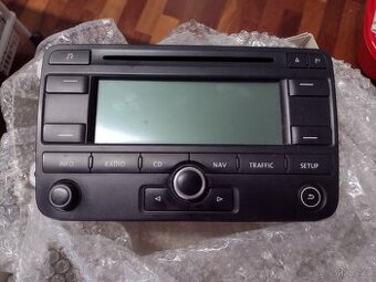 Rádio Cd Navi VW 1K0035191E 7612002076 Blaupunkt