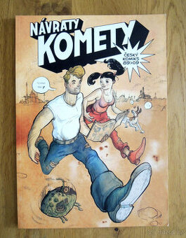 Návraty Komety Raritní sborník komiks KOMETA