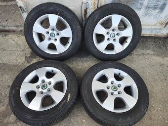 15"letní alu sada Helios 5x112 origo Octavia 2 Golf 6 5