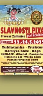 VSTUPENKY-SLAVNOSTI PIVA POD KOMÍNEM