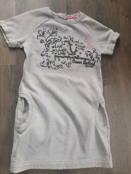 Mikinové šaty vel. 146 zn. Yigga