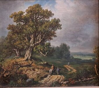 Kropáč Josef - romantická krajina - 1