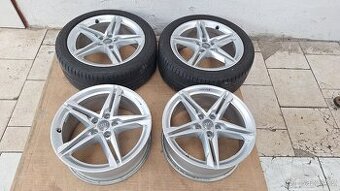 Alu kola Audi 18" 5x112 8J ET40 245/40 R18 6,5mm A4B9