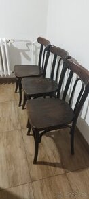 3ks židlí Thonet - 1