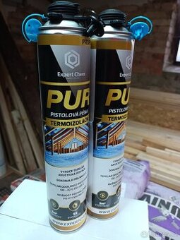 Termoizolační stříkaná pistolová pěna