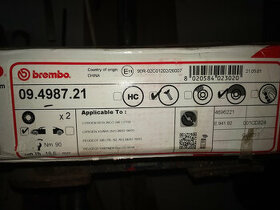 Brzdové kotouče Brembo nové Berlingo, Xsara, 306, Partner