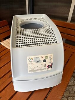 Plastová toaleta pro kočky IMAC Frida – téměř nová