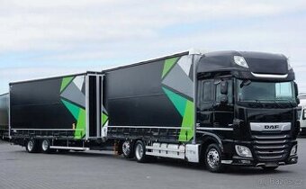 DAF XF480 - 6x2 - Průjezdná souprava – EURO 6